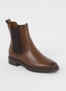 Dune London Poema chelsea boot van leer