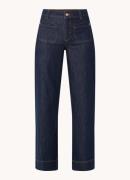 Mos Mosh Soey high waist straight leg jeans met donkere wassing