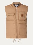 Carhartt WIP Rayley Gewatteerde bodywarmer met logo