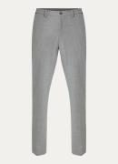 HUGO BOSS P-Genius slim fit pantalon in wolblend met steekzakken