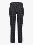 Studio Anneloes Collins mid waist tapered fit pantalon met pied-de-pou...