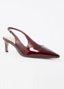 Dune London Celinna slingback van lakleer