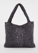 Studio Noos Puffy Mom-Bag luiertas met panterprint