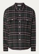 Cole Buxton Overshirt met ruitdessin