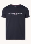 Tommy Hilfiger T-shirt van biologisch katoen met logoborduring