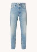 Sandro Straight leg jeans met lichte wassing