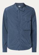 C.P. Company Chrome-R overshirt met glanzende finish en borstzak