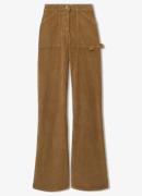 Reiss Marie high waist flared broek van corduroy