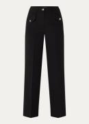 NIKKIE Henderson high waist loose fit pantalon met steekzakken