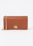 Ralph Lauren Clutch van leer met logo