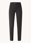 Gerard Darel Nola high waist slim fit pantalon met ruitdessin