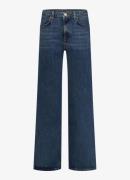 Studio Anneloes Lexie mid waist wide leg jeans met steekzakken