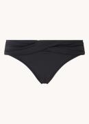 Seafolly Twist hipster bikinislip met plooidetail