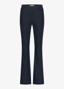 Studio Anneloes Flair high waist flared fit pantalon met steekzakken