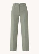 Modström Gale high waist straight fit pantalon met steekzakken en pers...