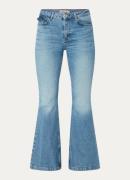 Mos Mosh MMAnita Olympos high waist flared jeans met lichte wassing