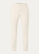 Beaumont Charlie mid waist tapered fit cropped pantalon met steekzakke...