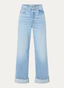 ARMEDANGELS Blinaa high waist wide fit jeans met lichte wassing