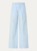 alchemist Moon Flower high waist wide fit pantalon met steekzakken