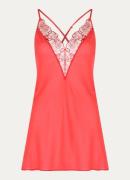 Bluebella Rosalie slipdress met mesh en borduring