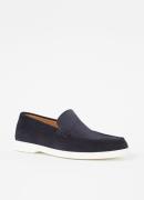 HUGO BOSS Sienne loafer van suède