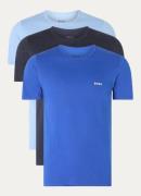 HUGO BOSS Classic T-shirt van biologisch katoen in 3-pack