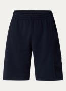 Armani Regular fit korte joggingbroek met 3D logoprint