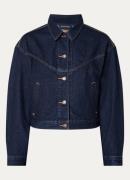 Levi's 90's Western Trucker cropped spijkerjas met steekzakken