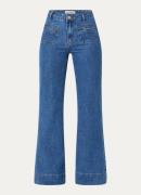 Sofie Schnoor Noelle high waist flared jeans met medium wassing