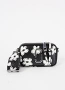 Marc Jacobs The Snapshot Daisy crossbodytas van leer met bloemenprint