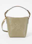 Ralph Lauren Witley crossbodytas van leer met afneembare schouderriem