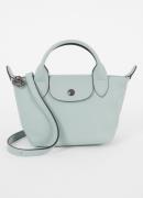 Longchamp Le Pliage Xtra handtas XS van leer met afneembare schouderri...