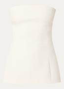 JOSH V Ivy strapless top met stretch