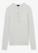 Reiss Ashwell ribgebreide Henley-trui