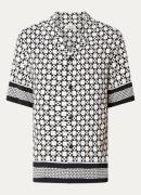 Sandro Regular fit overhemd met logoprint