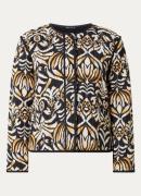 Expresso Jack met print en steekzakken