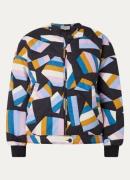 ba&sh Pegase gewatteerd jack met patchwork