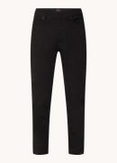HUGO Tapered fit cropped jeans met gekleurde wassing