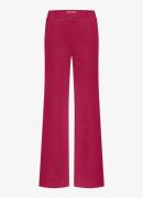 Studio Anneloes Mid waist wide leg pantalon van travelstof