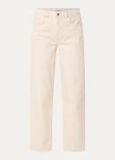 Selected Femme Alice high waist tapered cropped jeans van biologisch k...