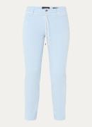 Rosner Alisa mid waist slim fit broek met strikceintuur