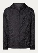 Armani Jack met capuchon en logoprint