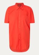 River Woods Oversized blouse met borstzak