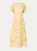L.K.Bennett Georgia midi jurk met broderie
