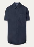 River Woods Oversized blouse met borstzak
