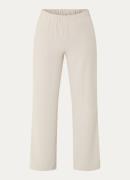 Selected Femme Tinni high waist wide fit pantalon met steekzakken