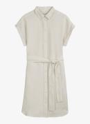 Marc O'Polo Midi blousejurk met strikceintuur