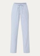 Neo Noir Sonar high waist straight fit pantalon met streepprint en tre...