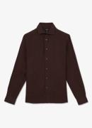 Reiss Ruban regular fit overhemd van linnen