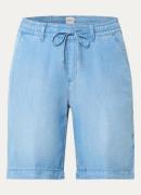 BRAX Maine B high waist loose fit korte broek van lyocell